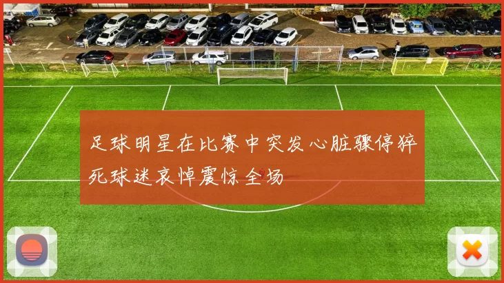 足球明星在比赛中突发心脏骤停猝死球迷哀悼震惊全场