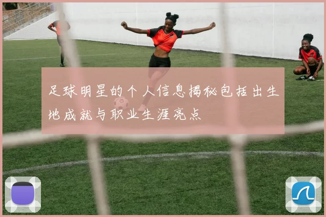 足球明星的个人信息揭秘包括出生地成就与职业生涯亮点