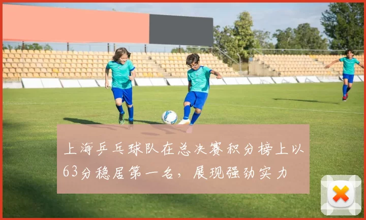 上海乒乓球队在总决赛积分榜上以63分稳居第一名，展现强劲实力