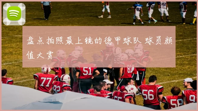 盘点拍照最上镜的德甲球队 球员颜值大赏