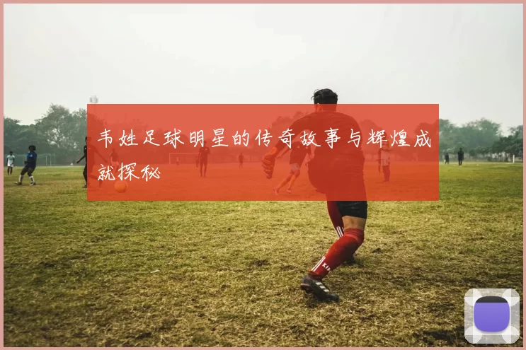 韦姓足球明星的传奇故事与辉煌成就探秘